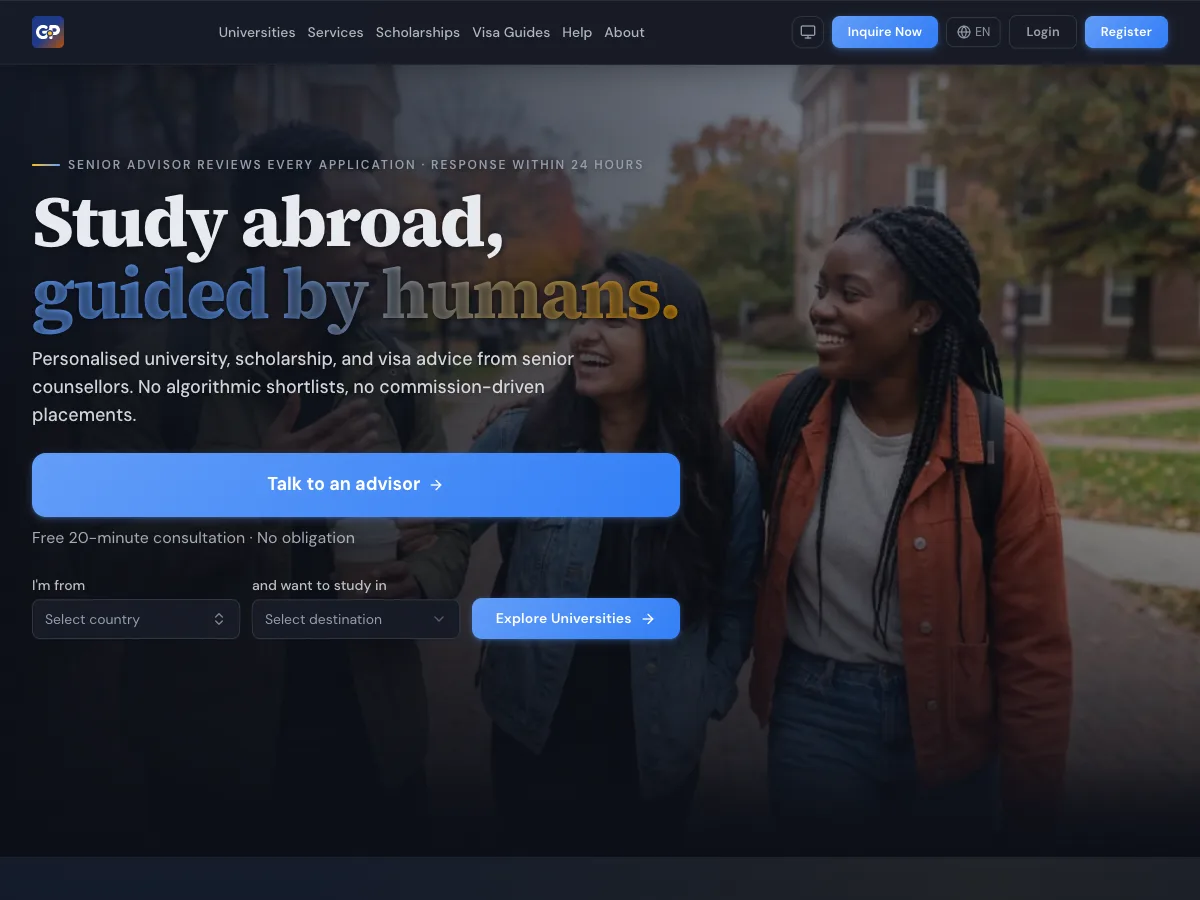 GlobalPath: International education platform for studying abroad