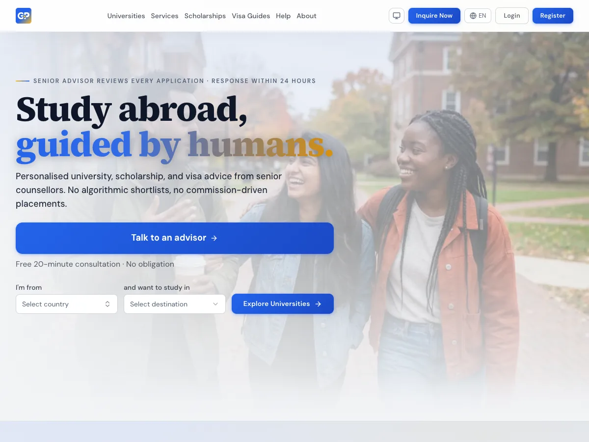 GlobalPath: International education platform for studying abroad